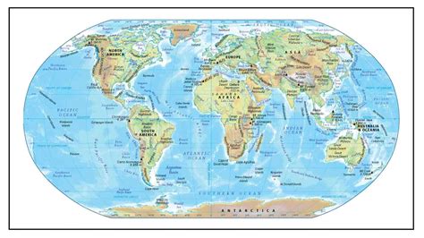 Physical Map Of World World Physical Map Printable For World Physical | Porn Sex Picture