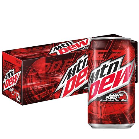 Buy Mountain Dew, Code Red, Cherry, 12 oz (pack of 12) Online at Lowest Price in Ubuy Nepal ...