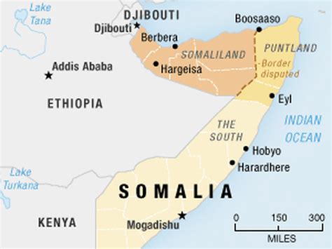 37. Somalia/Somaliland (1960-present)