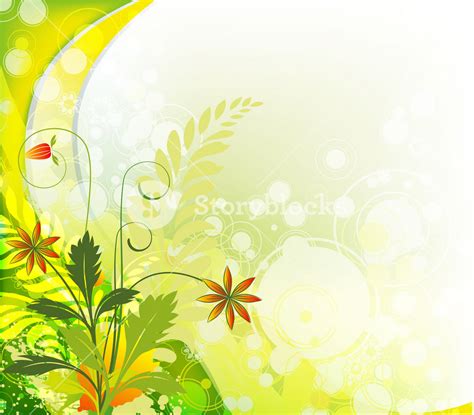 Vector Colorful Floral Background Royalty-Free Stock Image - Storyblocks