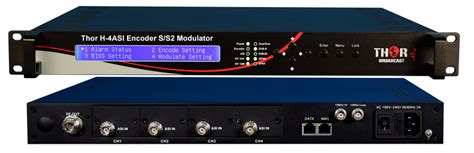 DVB s/s2 modulator with 32apsk modulation - Thor Broadcast