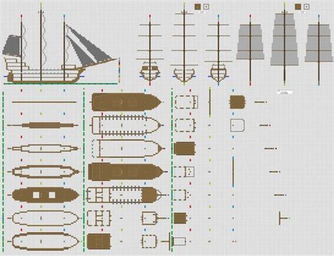 A wonderful ship schematic that shall be used for my airship ...