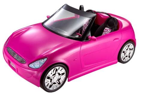 Barbie Glam Convertible Pink Car - Walmart.com