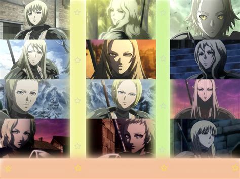 Characters Of Claymore by Agancante on DeviantArt