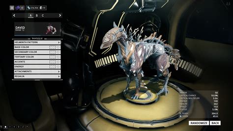 Help with Helminth Charger colours : Warframe