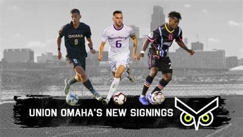 UNION OMAHA ADDS THREE PLAYERS TO INAUGURAL SEASON ROSTER