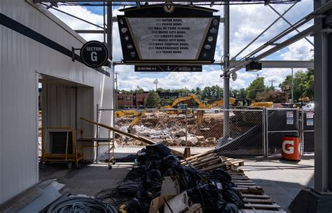 Vanderbilt stadium capacity reduced significantly amid construction