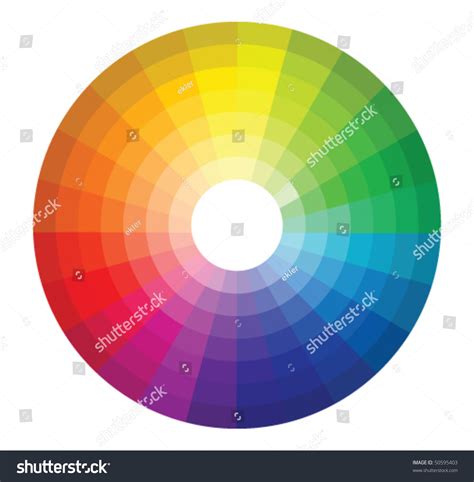 Color Wheel Stock Vector (Royalty Free) 50595403 | Shutterstock