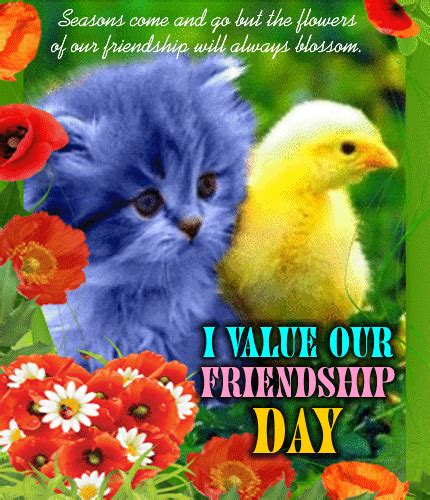 I Value Our Friendship Day Cards, Free I Value Our Friendship Day ...