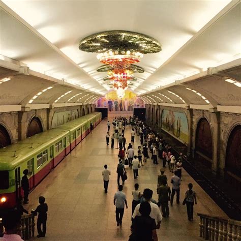 My Latest Visit: (Pyongyang Metro) During my recent visit to the DPRK I ...