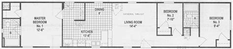 1980 Single Wide Mobile Home Floor Plans - floorplans.click