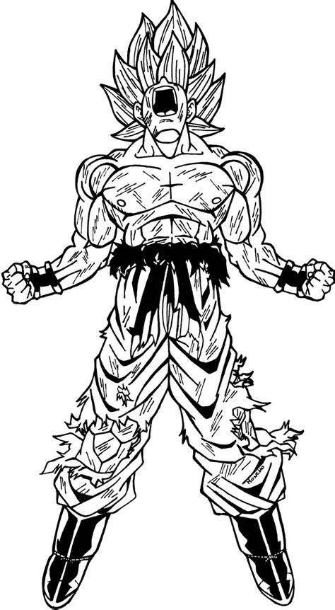 Free Black And White Goku, Download Free Black And White Goku png images, Free ClipArts on ...