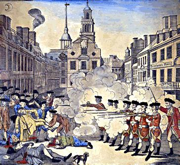 Boston Massacre by Paul Revere