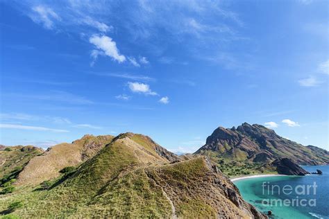 Hiking on Pulau Padar Photograph by Danaan Andrew - Fine Art America