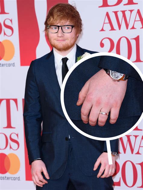 Ed Sheeran's adorable explanation for mysterious 'wedding' ring will ...