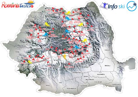 Harta Info Ski Romania