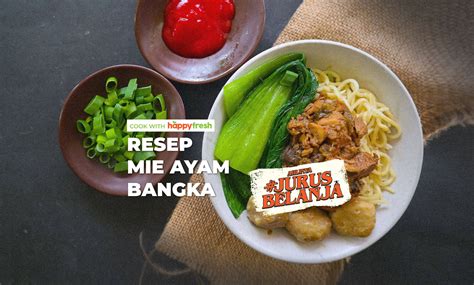 Resep Mie Ayam Bangka Mudah, Enaknya Juara!