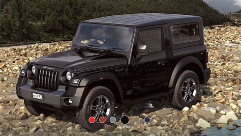 2K free download | New Mahindra Thar Napoli Black, HD wallpaper | Peakpx