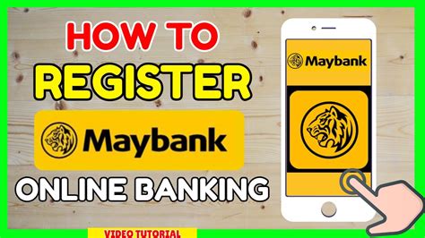 Maybank Online Banking: How to Register to Maybank Bank | Maybank2u Account - YouTube