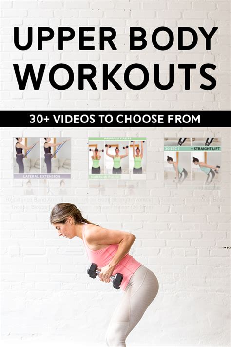 Upper Body Free Weights Exercises | Milanasdecolores