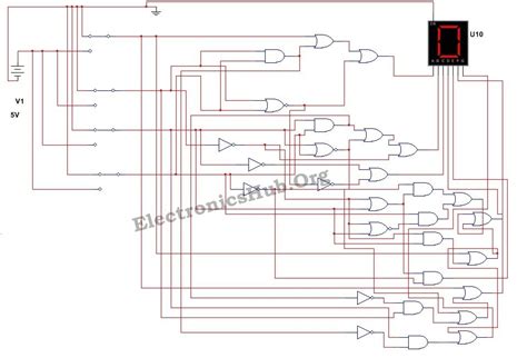 7 Segment Display Circuit Diagram Pdf