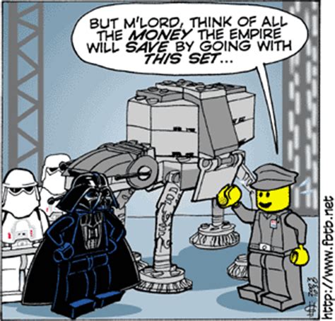 Starblaster's Lego Homepage: Lego Star Wars comics