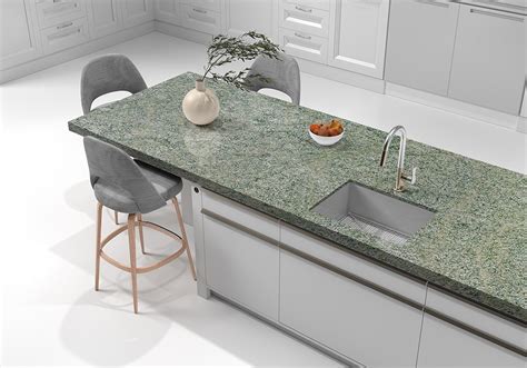 Costa Esmeralda Granite Kitchen Photos | Wow Blog