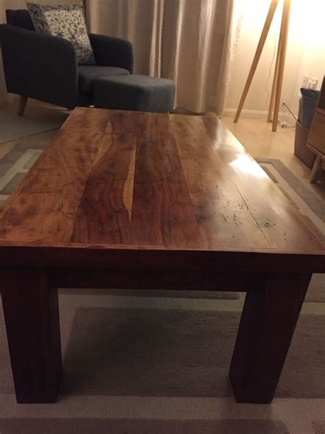 Solid Indian/mango wood coffee table | in Hedge End, Hampshire | Gumtree