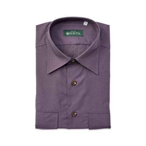 Military Shirt - Brown by BERETTA GALLERY - $88.99 USD