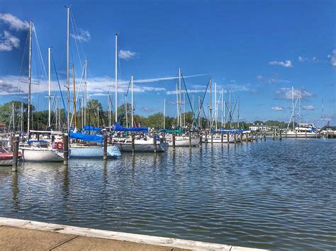 Cambridge Maryland Long Wharf Park Photograph by William E Rogers - Pixels