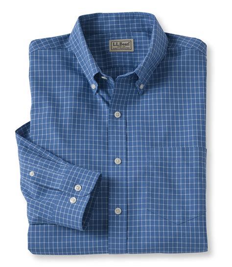 Men's Wrinkle-Free Check Shirt, Traditional Fit | Shirts & Tops at L.L.Bean | Check shirt ...