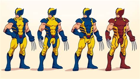 ArtStation - X-MEN 92' - WOLVERINE Costume Redesign | Wolverine costume ...