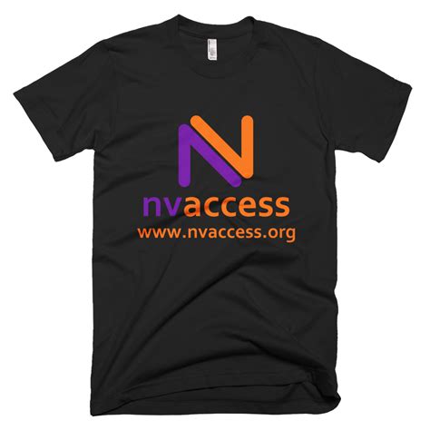 NV Access | NV Access T-Shirt Black