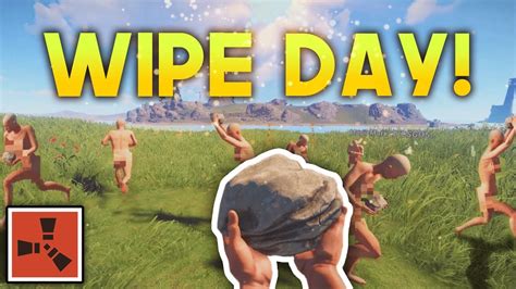 CRAZY WIPE DAY!! | Rust SOLO Gameplay - YouTube