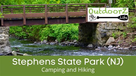 Stephens State Park NJ ⛺️ Camping and Hiking - YouTube