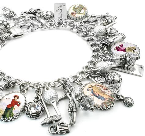 Golf Jewelry Golf Ball Golfing Bracelet Women's Golf