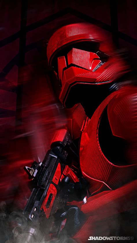 Download Star Wars Red Armor Sith Trooper Wallpaper | Wallpapers.com