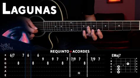 Lagunas - Peso Pluma (REQUINTO + ACORDES) GUITARRA Tutorial | CHORDS - YouTube