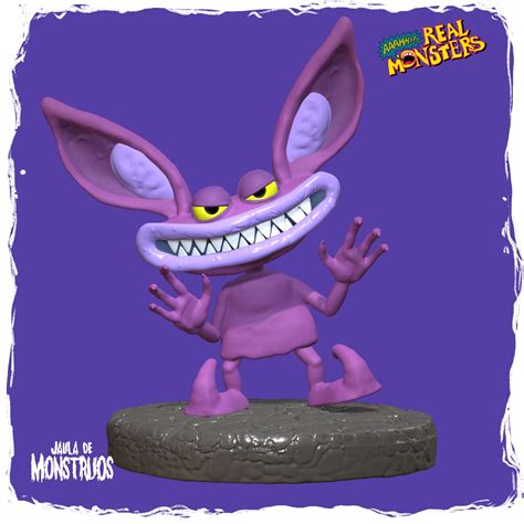 STL file ICKIS from "¡¡¡AAAHH!! REAL MONSTERS" 👽・3D print model to download・Cults