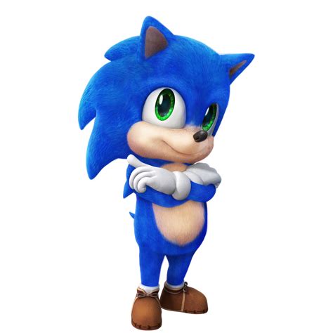 Baby Sonic Render by Nibroc-Rock on DeviantArt