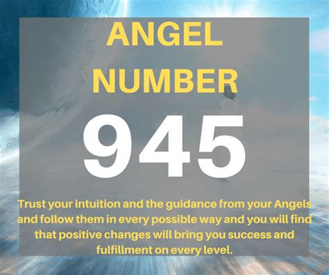 945 Angel Number Meaning And Symbolism - Mind Your Body Soul