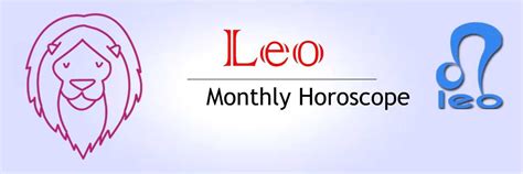 Leo Monthly Horoscope - Insights for Leo This Month