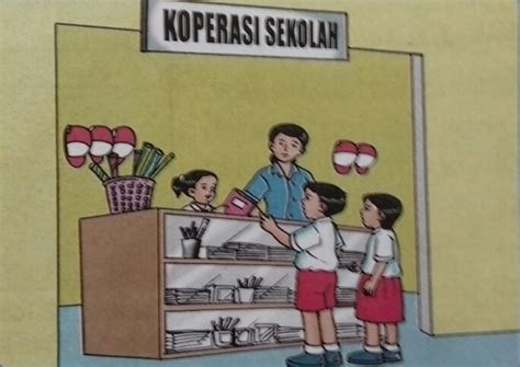 Gambar Ilustrasi Koperasi Sekolah