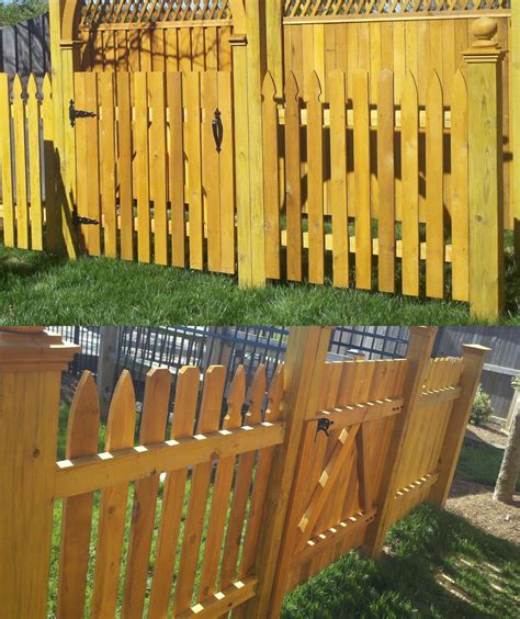 Building A Wood Picket Fence Gate - Image to u