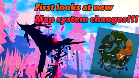 FIRST LOOKS AT NEW MAP SYSTEM!!!+ VOID SIGNATURE LOOK!!!!! (Creatures of sonaria) -Testing ...