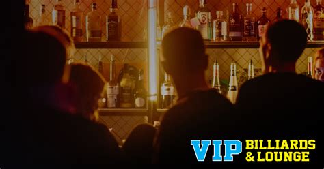 Social Events Bar | VIP Billiards & Lounge