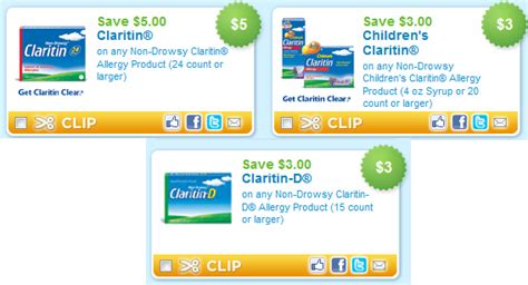 New Claritin Printable Coupons - AddictedToSaving.com