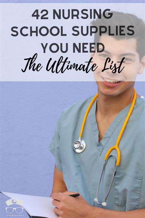 42 Nursing School Supplies You Need - The Ultimate List | Nursing school supplies, Nursing ...