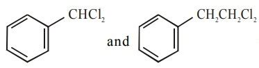 Out of two which is an example of benzylic halide? - Brainly.in