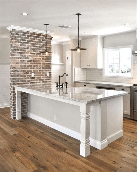 10+ White Brick Backsplash In Kitchen - DECOOMO